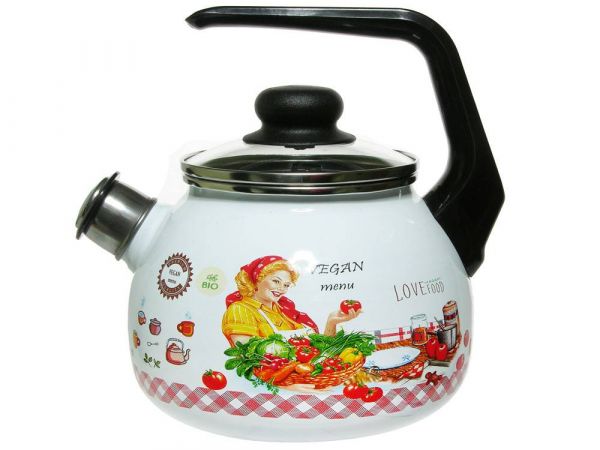 Kettle 2.0l 4s210ya hostess white